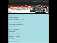 Tablet Screenshot of acessorioamarelinho.com
